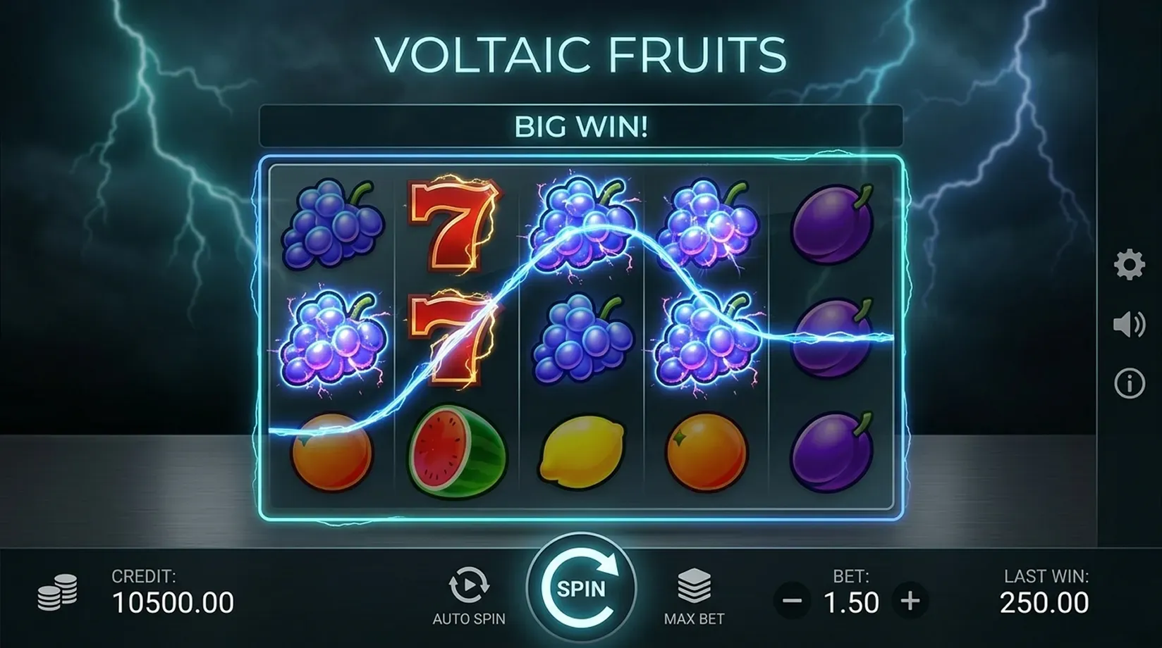 Blazing Wins: 5 lines